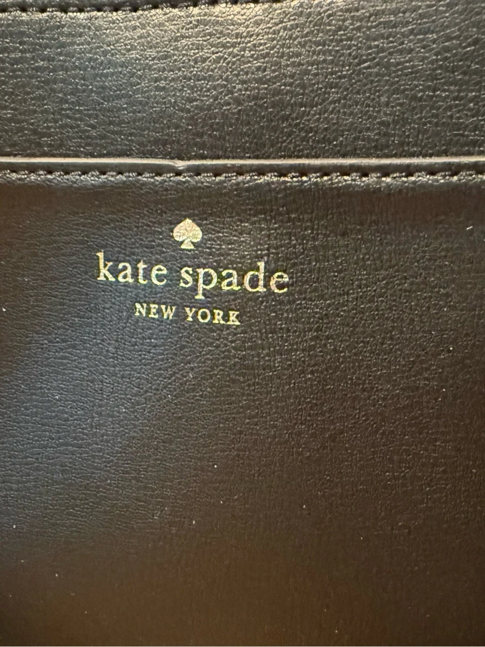 Kate Spade New York Black Sienna Leather Satchel
